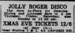 Jolly Roger DiscoDec 1969